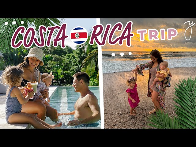 VLOG Costa Rica family trip! Lost our flight, beautiful resort