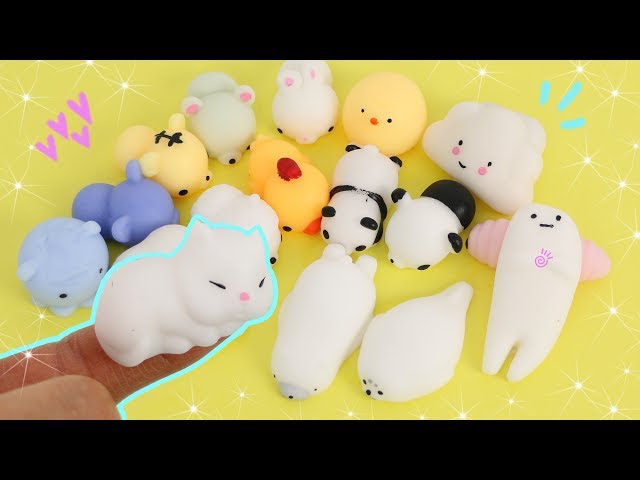 Huge Healing Toys Haul /Mochi Animals Stretchy Squishy Squeeze/Oddly Satisfying Stress Relief