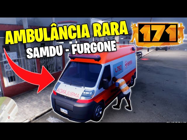 COMO ACHAR A AMBULANCIA RARA DO JOGO 171 O GTA BRASILEIRO - Dica do @CanaldoLZ