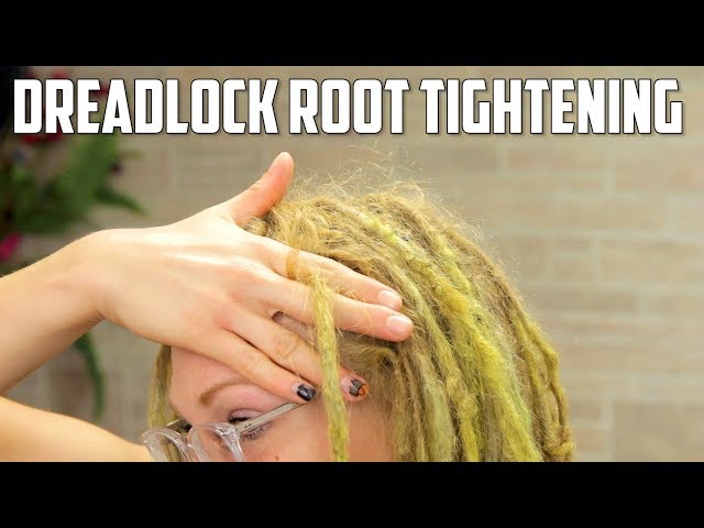 Easy Way to Tighten Dreadlock Roots  | What!? What!?