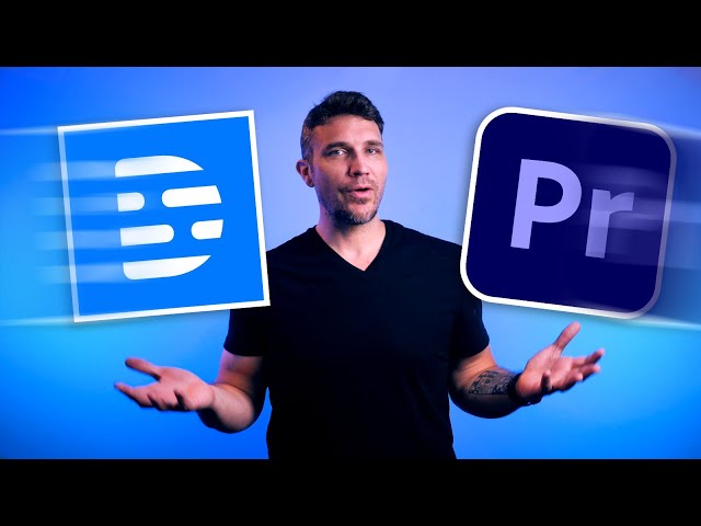 Which is faster for editing? Premiere Pro vs. Descript