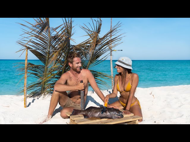 Boat Smashed & Camping On Remote Sand Cay (Ep 2)