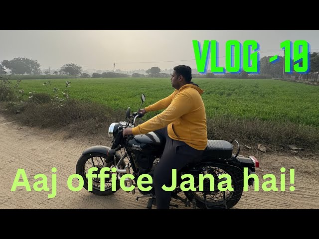 Aaj office Jana tha! #vlog19 #singhbrothersharyana #fitness #iphone #iphone15pro