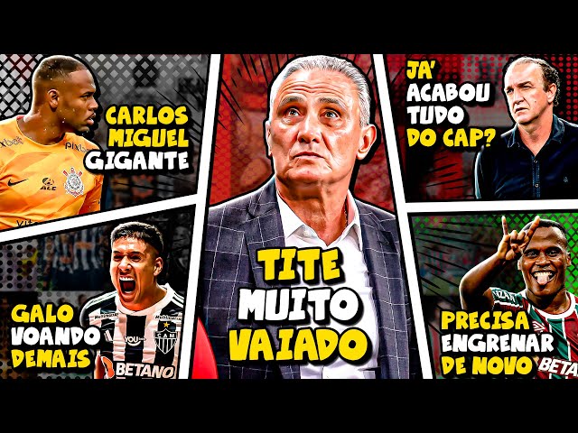 "O trabalho do Tite no Flamengo é uma..." Tite VAIADO | Carlos Miguel SALVA Corinthians E MAIS