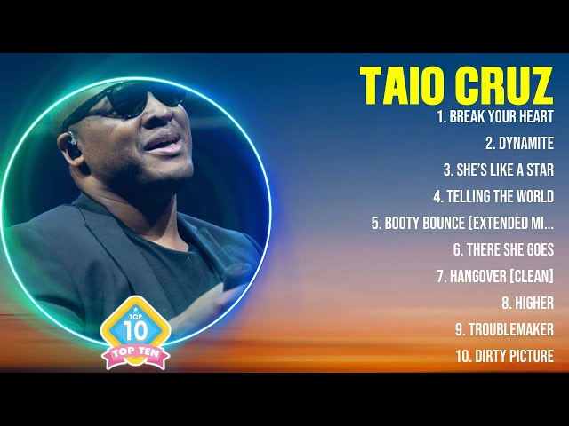 Taio Cruz Top Hits Popular Songs - Top 10 Song Collection