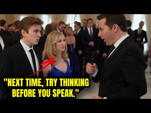 Barron Trump Destroys Liberal Journalist Who Attacked His Cousin Kai Trump!