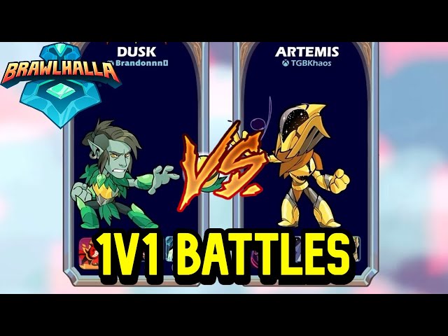 The GREATEST 1v1 Battles On Brawlhalla