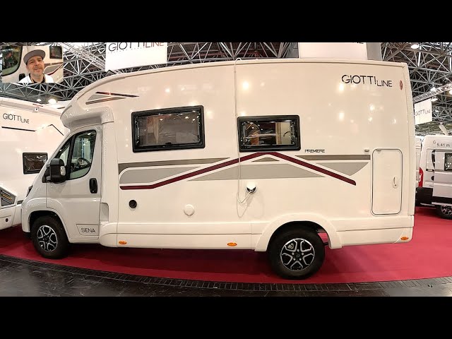 Giottiline Siena 350 Premiere compact RV Camper Van Citroen Camping car walkaround + interior V2426