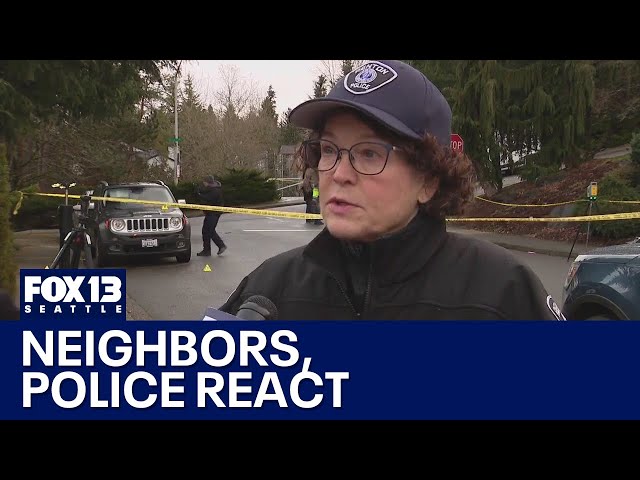 Man dragged, shot and killed in car prowling, neighbors react | FOX 13 Seattle