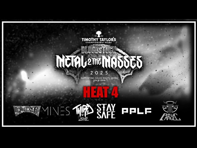 METAL 2 THE MASSES 2025! | Manchester! | HEAT 4! | First of the SIX Band Heats! YES SIX!