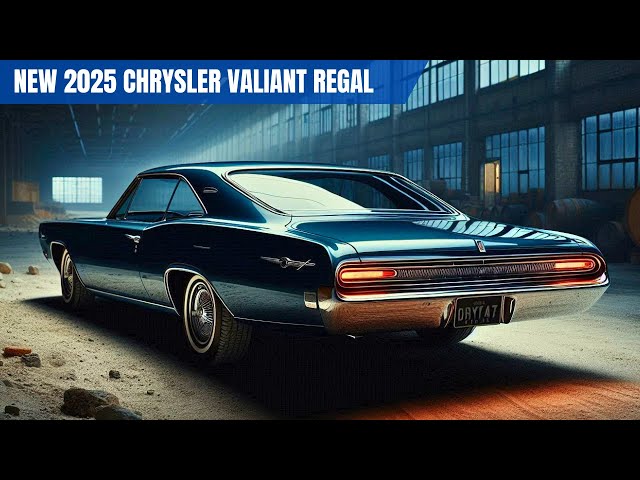 2025 Chrysler Valiant Regal is Finally Here - This is AMAZING.....