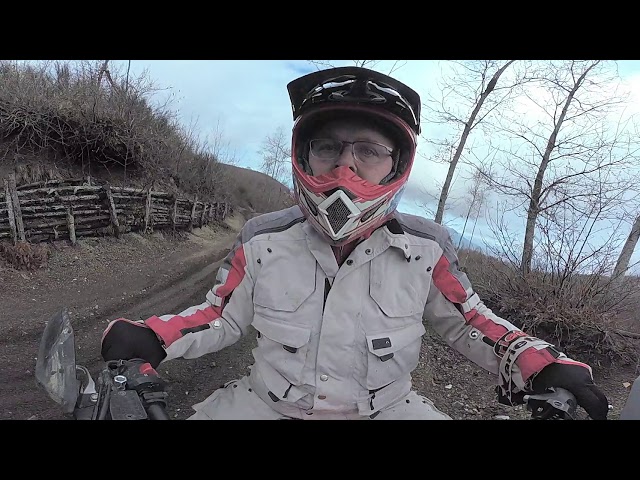 ugo filosa in action, onboard honda crf250 rally garmin virb 360 file3