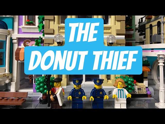 The Donut Thief | Lego® Stop Motion