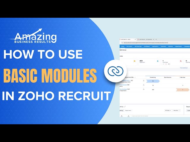 How to Navigate and Use Basic Modules in Zoho Recruit