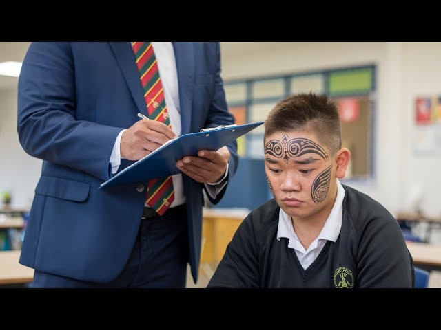 Racist Principal Bans Māori Student’s Ta Moko—Dad’s Fury Uncovers Shocking School Secret! ....