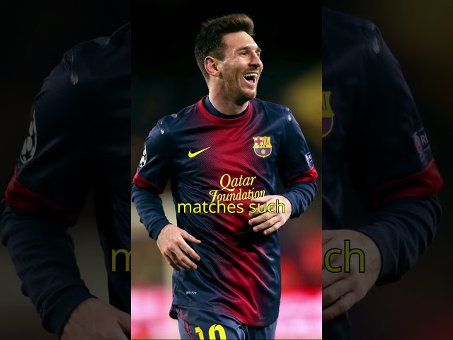 season 2012, the Messi season.