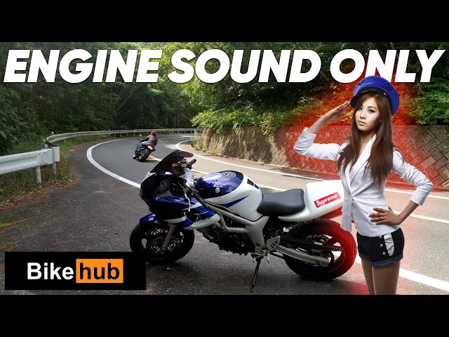 Another amazing canyon road in Japan | Suzuki SV650 POV | RAW SOUND