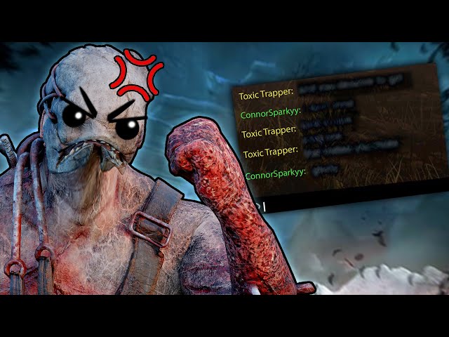 TOXIC Killer Gets SALTY After Losing - Dead By Daylight