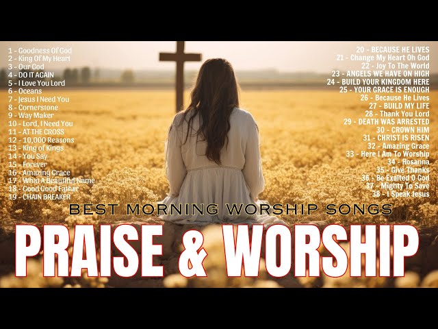 ✨Praise and Worship Songs 2025🎶 - New Christian Worship Songs 2025✝✝ - Popular Christian Songs🙏🙏✝