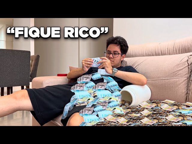 4 PASSOS PARA FICAR VICIADO EM GUARDAR DINHEIRO!