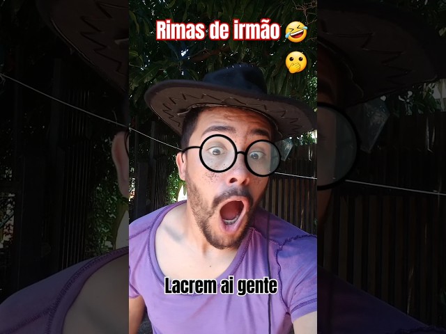 Rimas de irmão #youtubeshorts #funny #humor