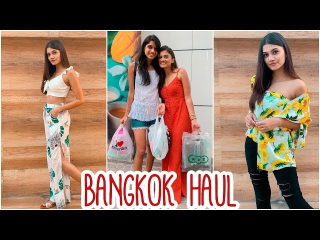 Bangkok Shopping Haul 2020 | Shreeja Bagwe