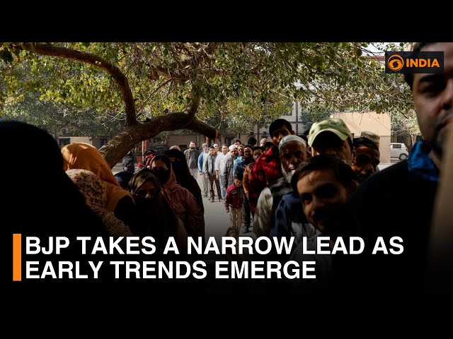 Delhi Elections 2025: BJP takes a narrow lead as early trends emerge | DD India News Hour