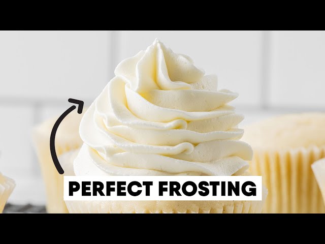 Ultra-Smooth Vanilla Frosting - The Scran Line