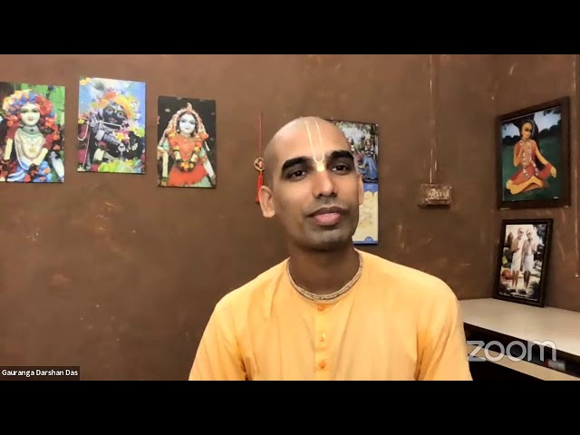 Bhadra Purnima  2021 , Bhagavad Discourse by HG Gauranga Darshan Prabhu