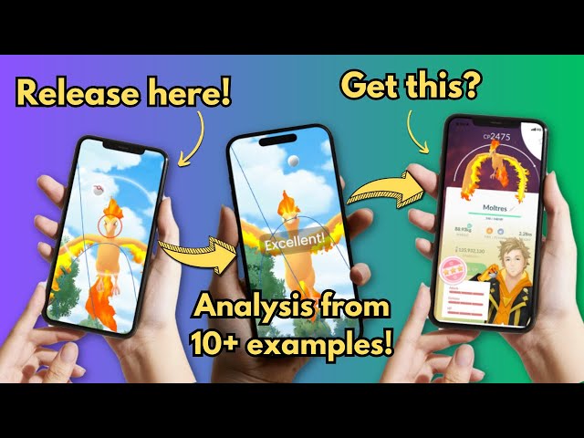 Moltres Excellent Throw Guide for Pokemon Go