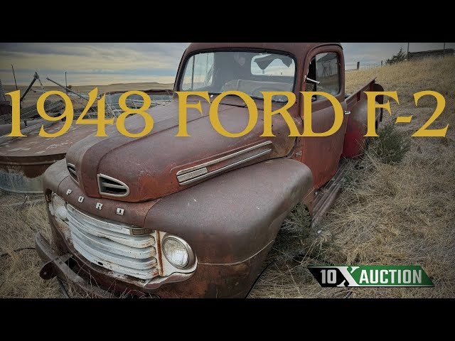 FORD F-2 PICKUP TRUCK (1948) 10X AUCTION AuctionTime/TruckPaper