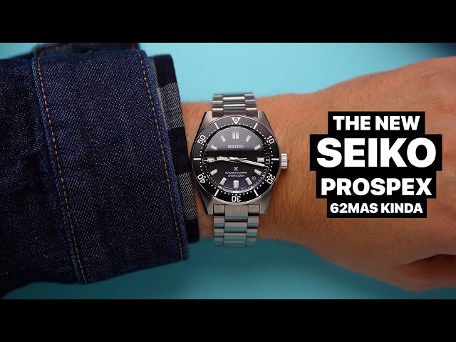 The new Seiko SPB453 62mas 1965 Dive Watch