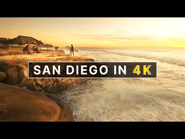 San Diego, USA - 4K Drone Video Tour (Ultra HD) 🇺🇸