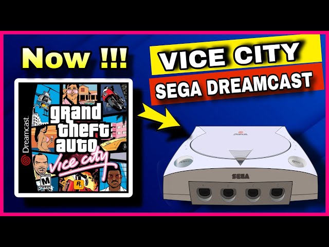 GTA vice city on sega Dreamcast 🔥 NOW!!!