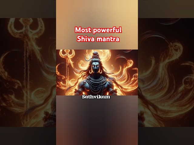 Most🔥powerful🔥 shiv mantra 🕉️#trending #nirvanashatakam #godmantra #lordshiva #shots #shorts #mantra