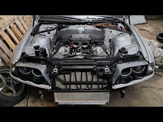 BMW E46 S62B50 V8 Swap Pt 6 - Cooling System