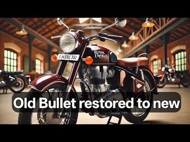 Restoring Royal Enfield Motorcycles - A Love Story | Timelapse | Fizzlapse