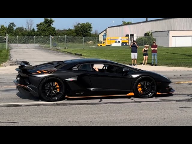 Lamborghini Aventador SVJ With Gintani Exhaust Launch!