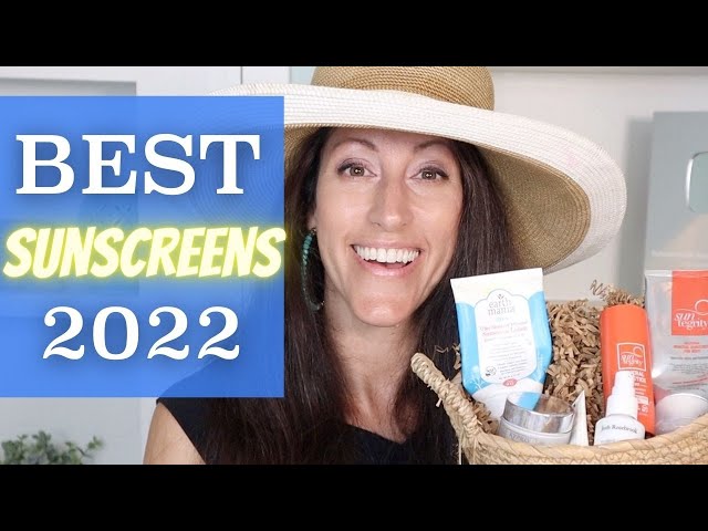 Best NATURAL Sunscreen in 2022 | Natural Skincare Product Review of SPF Sunscreens