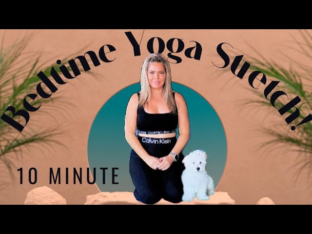 10 Minute BEDTIME Yoga STRETCH! ✨ #yogalateswithsj #10minutebedtimeyogastretch