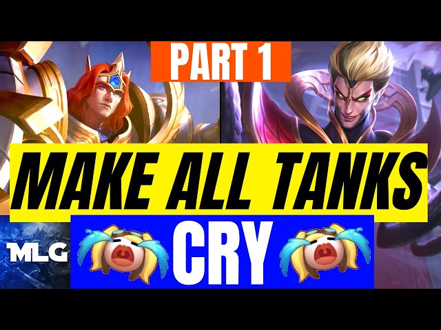 How To COUNTER and OUTPLAY ALL TANKS Part 1 | Mobile Legends