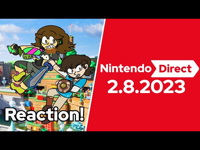 NINTENDO DIRECT 2.8.2023 REACTION