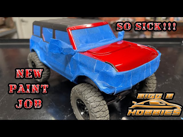 SCX24 Bronco Upgrades (4) - New Paint Job