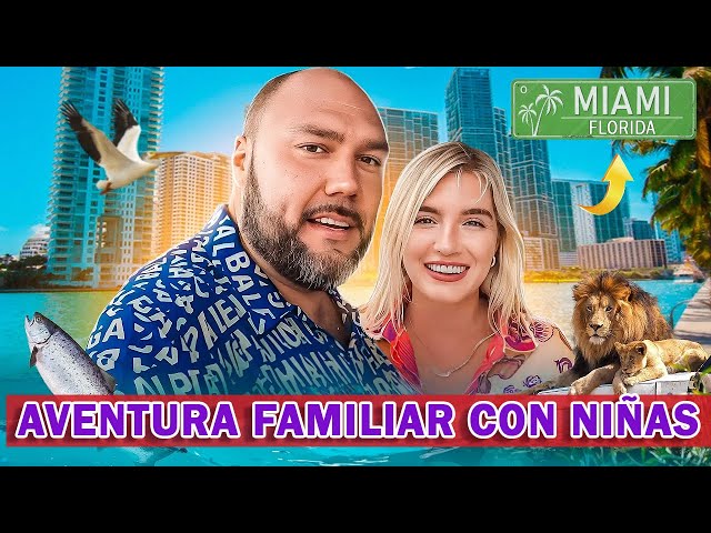 AVENTURA FAMILIAR con NIÑAS en MIAMI | Qué esperar de los niñas LA LA Family?