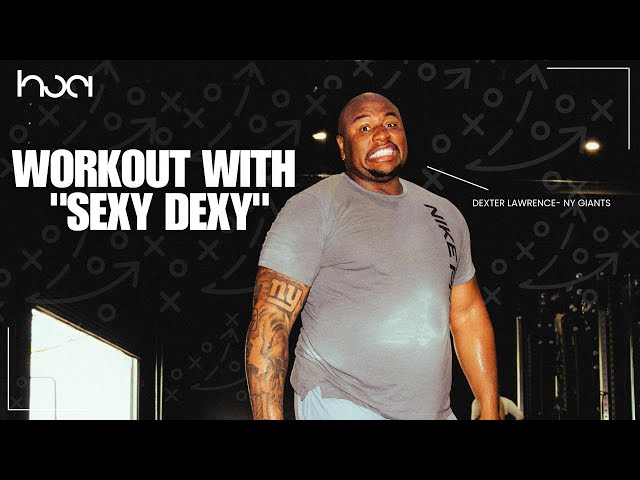 Workout With Dexter Lawrence AKA SexyDexy