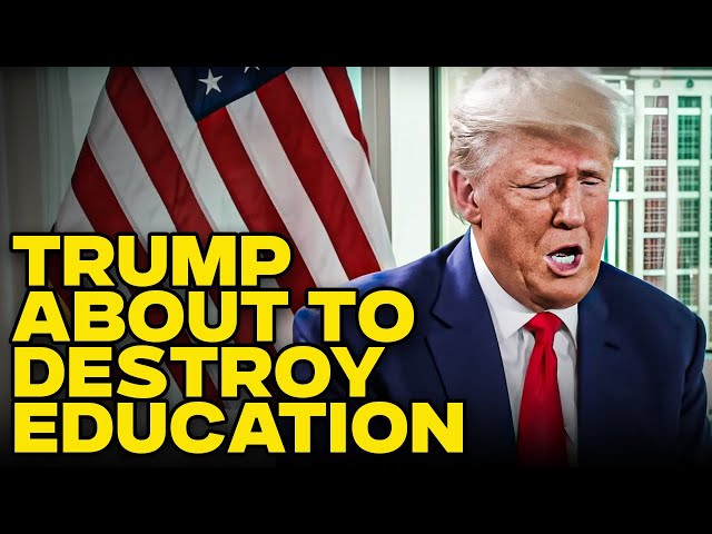 Trump Moving Forward With Plan To Eliminate Department Of Education