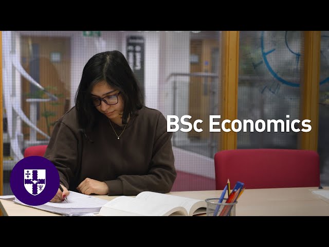 Study BSc Economics at Loughborough University