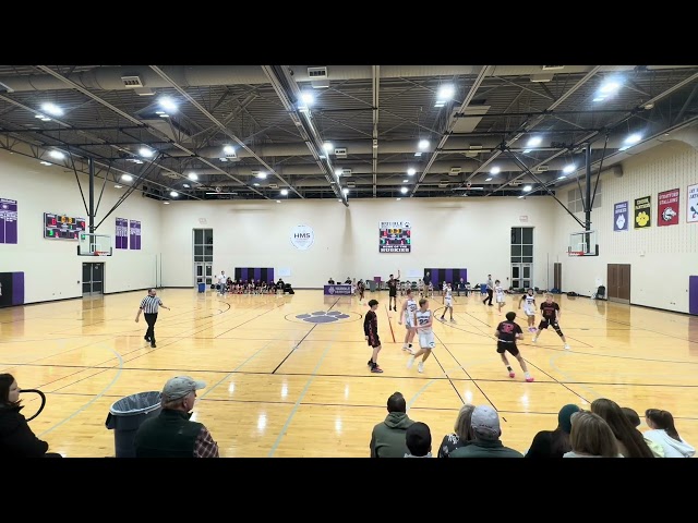 Stratford Middle School Boys Basketball 8th grade vs Hubble middle school 12/10/2024