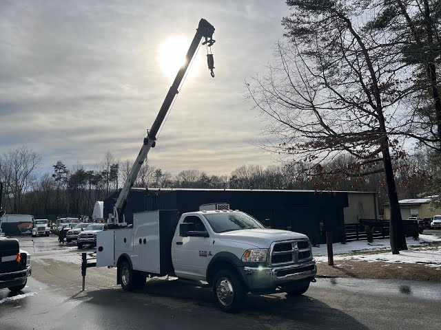 2014 Ram 5500, IMT 7500-22, 4WD, Cummins Diesel, 191k Miles, Compressor and Drawers, Service Truck