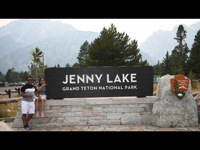 Jenny Lake scenic boat ride and Hiking to Hidden Falls 4K || Grand Teton National Park Part2 || YST4